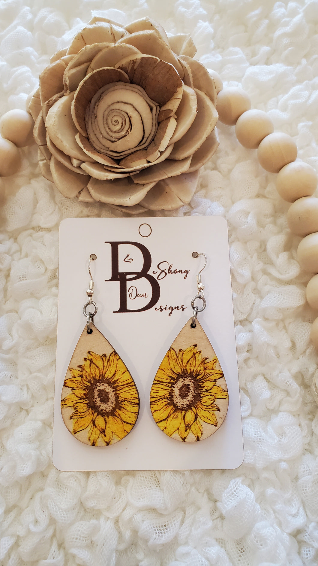 Earring - Sunflower -Style-1L